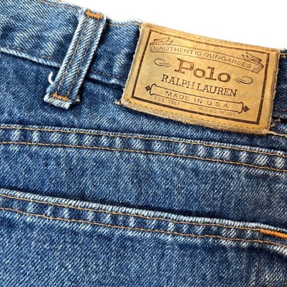 Polo Ralph Lauren Men's Jeans Classic Fit Blue Medium Wash Size 42x30 - Picture 5 of 7